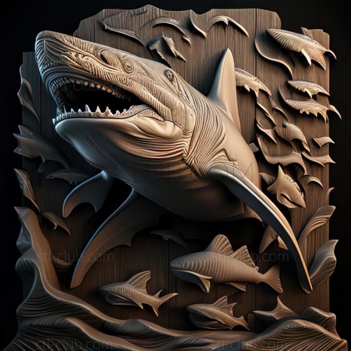 3D model st shark (STL)